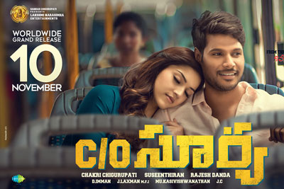 Co Surya Releasing on 10th November